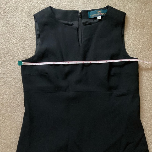 Hawksley & Wight Black Sleeveless Lined Top - Size 2 - Picture 8 of 9
